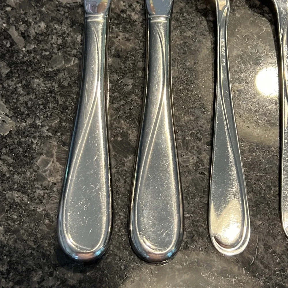 Oneida Flight Reliance Stainless Flatware Forks Dinner Salad Knife Silverware